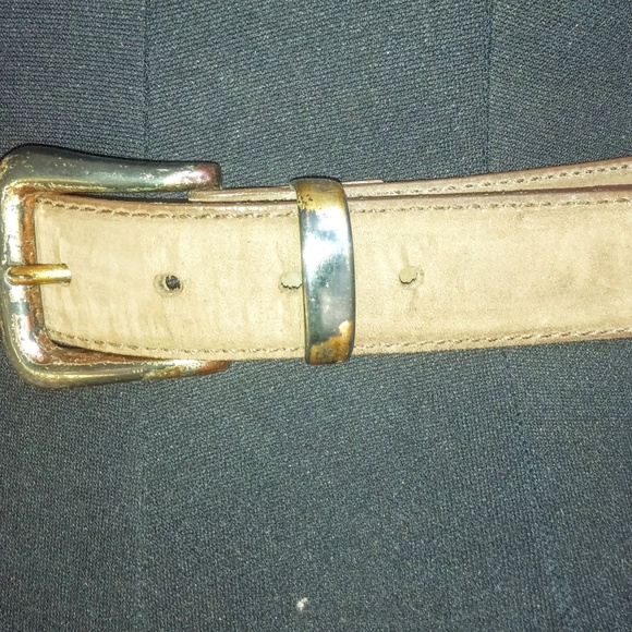 Vintage Lejon for Nordstrom nubuck belt size S - Picture 1 of 5